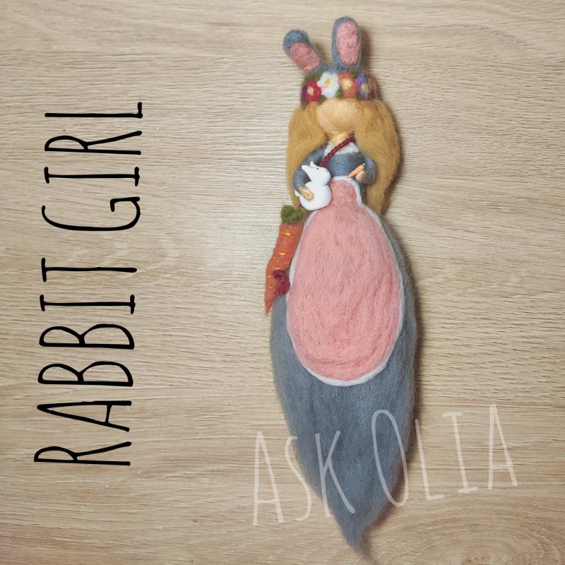 koritsi lagos, rabbit girl, animal girls, epitrapezio - epitoixio diakosmitiko xorou syllektiko ask olia 01
